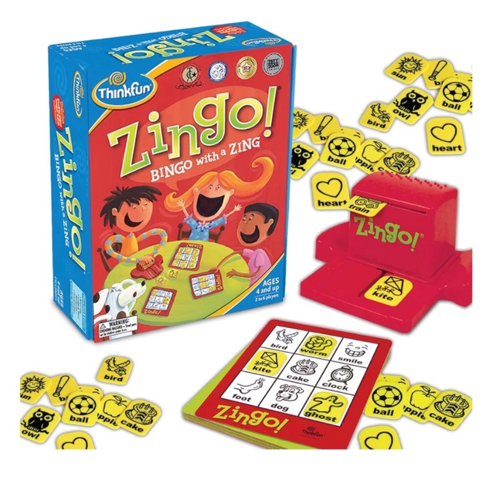 Zingo! Bingo with a Zing Game by Thinkfun